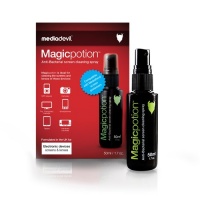 MediaDevil Magicpotion Anti-Bacterial Screen & Lens Cleaning Spray: 50ml edition.