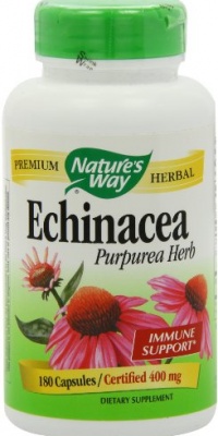 Nature's Way Echinacea Herb, 180 Capsules