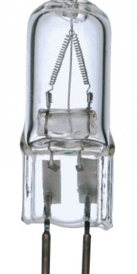 Satco S3167 120V 50-Watt T4 GY6.35 Base Light Bulb, Clear