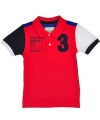 Nautica Sportswear Kids Boys 2-7 Short Sleeve Fit Polo