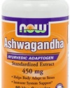 NOW Foods Ashwagandha 4.5% Extract 450mg, 90 VCaps