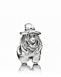 A friendly witch takes flight aboard her sterling silver broom. Charm by PANDORA.