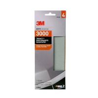 3M 03064 Trizact 3-2/3 x 9 3000 Grit Performance Sandpaper