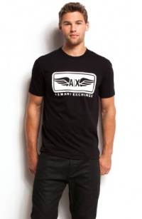 Armani Exchange Signature Wings Logo Tee