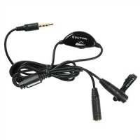 Smartline (ESL-001) Extension Cable with Volume Control, Lapel Clip & 3.5mm Audio Jack for i-Microphone