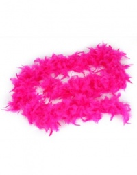 Fuchsia Pink Feather Boa (6ft) Girls Princess Tea Party Dress up Costume Boa