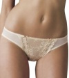 Elle Macpherson Intimates Artistry Thong, MEDIUM, Jet