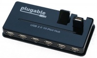 Plugable USB 2.0 10 Port Hub (with Power Adapter)