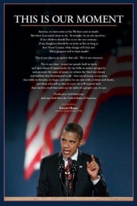 Barack Obama Moment Poster