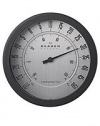 Skagen 5 Black Case Silver Dial Wall thermometer #CL-WT05SBS