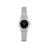 Skagen Women's 589SSXB Sports Steel with Silver Bracelet & Black Dial Watch