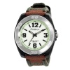 Armitron Men's 204549WLBKGN Silver-Tone Stainless-Steel Brown Sport Watch