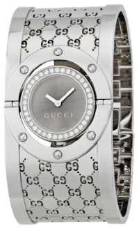 GUCCI Women's YA112416 Twirl Brown Dial Watch