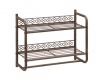 Organize It All Morocco Wall Mounting 2-Tier Shelf with Towel Bar (63415)