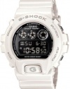 Casio G-Shock Mirror-Metallic White Mens Digital Watch - Casio DW6900NB-7