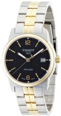 Tissot Men's T0494102205700 PR100 Two-Tone Watch