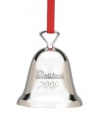 Reed & Barton 2009 Annual Dated Christmas Bell Christmas Ornament