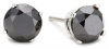 2 CT Black Diamond Stud Earrings 14k Gold