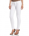 Hudson Women's Collin Skinny, Studded White, 24