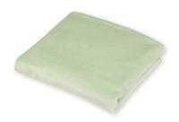 American Baby Company Heavenly Soft Chenille Porta-Crib Sheet, Celery