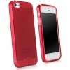 BoxWave Pure Apple iPhone 5 Crystal Slip - Scarlet Red