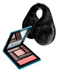 The perfect present for fashionisatas and free spirits. This 180s holiday gift set features faux fur ear warmers with thermal insulation and a Stila makeup palette in an assortment of gorgeous, universally flattering shades.