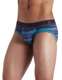 C-IN2 Men's Pop Stripe Lo No Show Profile Brief