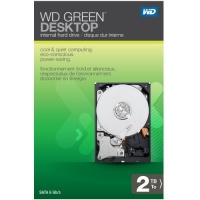 WD Green Desktop 2TB SATA 6.0 GB/s 3.5-Inch Internal Desktop Hard Drive Retail Kit