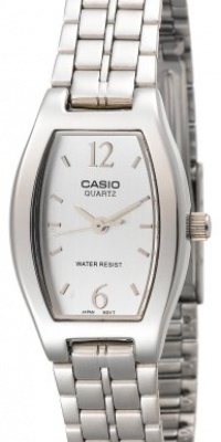 Casio Women's LTP1254D-7AC Edifice Silver-Tone Analog Dress Watch