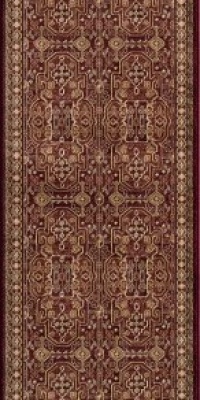 Area Rug 2x7 Runner Traditional Red Color - Momeni Belmont Rug from RugPal