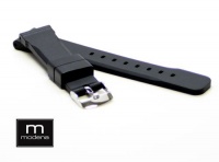 20mm Modena Italian Rubber Thick Dive Watch Band Strap