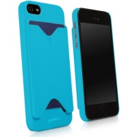 BoxWave Card Wallet Apple iPhone 5 Case (Sky Blue)