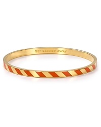 kate spade new york gets a little carried away with this enamel bangle, styled as a playful reminder that when it comes to accessories: more is more!