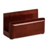 Rolodex Wood Tones Business Card Holder, Capacity 50 Cards of 2.25 x 4 Inches, Mahogany (23330)