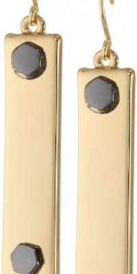 Kenneth Cole New York Modern Status Rectangle Drop Earrings