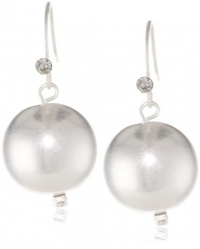 Kenneth Cole New York Urban Marcasite Round Bead Drop Earrings