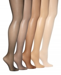 Enhance the natural beauty of your legs with Berkshire's silky and super sheer hosiery.