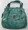 Marc Jacobs Intergalocktic Ozzie Nova Satchel in Parrot Green