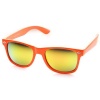 MLC EYEWEAR Reflective Color Mirror Lens Neon Color Wayfarers Style Sunglasses