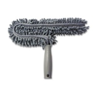 Unger Enterprises CEDUG Microfiber Fan Duster, Machine Washable, Gray