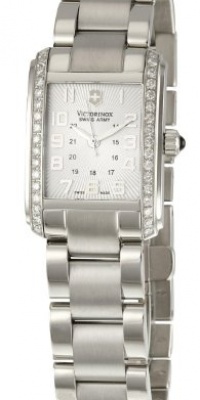 Victorinox Swiss Army Women's 241186 Vivante Silver Guilloche Dial Watch