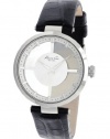 Kenneth Cole New York Women's KC2649 Silver Transparent Dial Round Watch