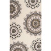 Surya FLO-9003 Flor Suzani Area Rug, 3-Feet 6-Inch by 5-Feet 6-Inch