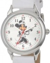 Disney Women's MCK308 Minnie Mouse Nurse White Strap Watch