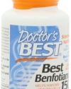 Doctor's Best Benfotiamine (150 mg), Vegetable Capsules, 120-Count