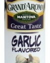 Mantova Spray Extra Virgin Olive Oil, Garlic, 8-Ounce