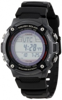 Casio Men's WS200H-1BVCF Tough Solar Powered Multi-Function Digital Sport Watch