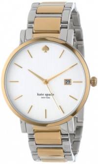 Kate Spade New York Women's 1YRU0108 Large Two Tone Gramercy Grand Watch