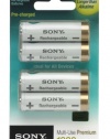 Sony NHAAB4KN Cycle Energy 2000 mAh Pre-Charged AA Rechargeable Batteries