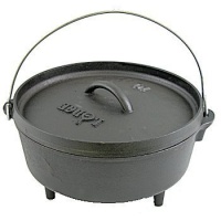 Lodge Logic 4-Quart Cast-Iron Camp Dutch Oven